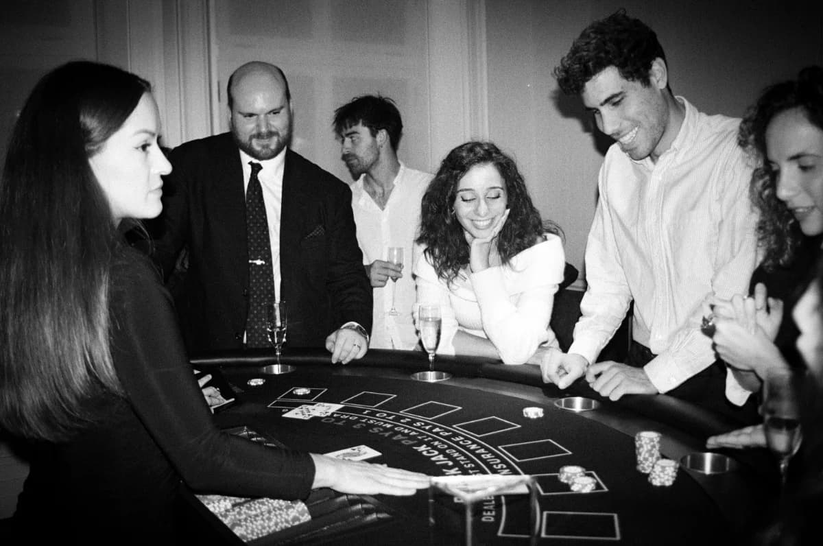 An evening of social gaming at House of Players